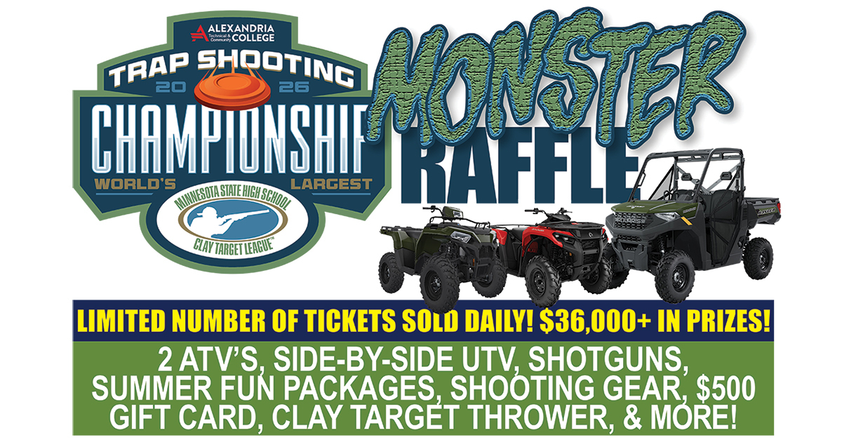 2026 MONSTER RAFFLE at the Trap Shooting Championship! - Minnesota